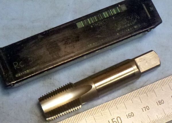 EP299 タップ Rc 3/8-19 管用テーパー 中古拍卖