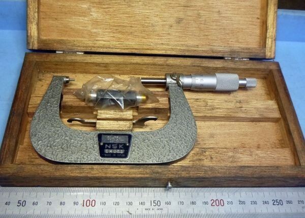 G433 マイクロメーター スプライン 外側 NSK 50-75mm 置古し未使用品?拍卖
