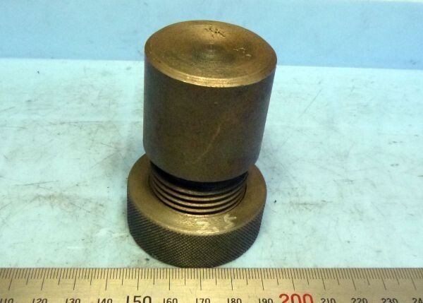 G455 ネジゲージ ピッチゲージ M33×2.5 オス メス セット 中古拍卖