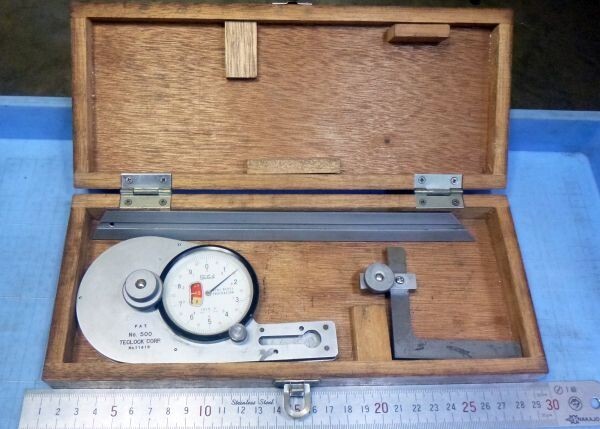 G552 プロトラクター TECLOCK DIALBEVEL NO.500 中古拍卖