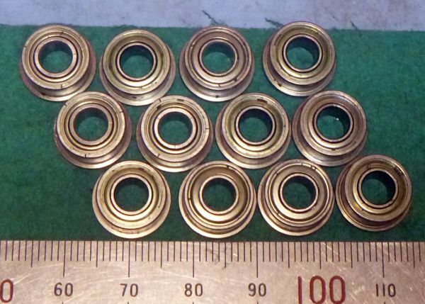 J202 軸受け ベアリング ラジアル フランジ付 FL685ZZ 11×5×5 12個 セット 置古し未使用品!拍卖