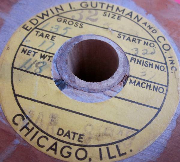 #142 Edwin Guthman 悶絶・艶の1949年布巻き単線 32AWG 2m売り拍卖