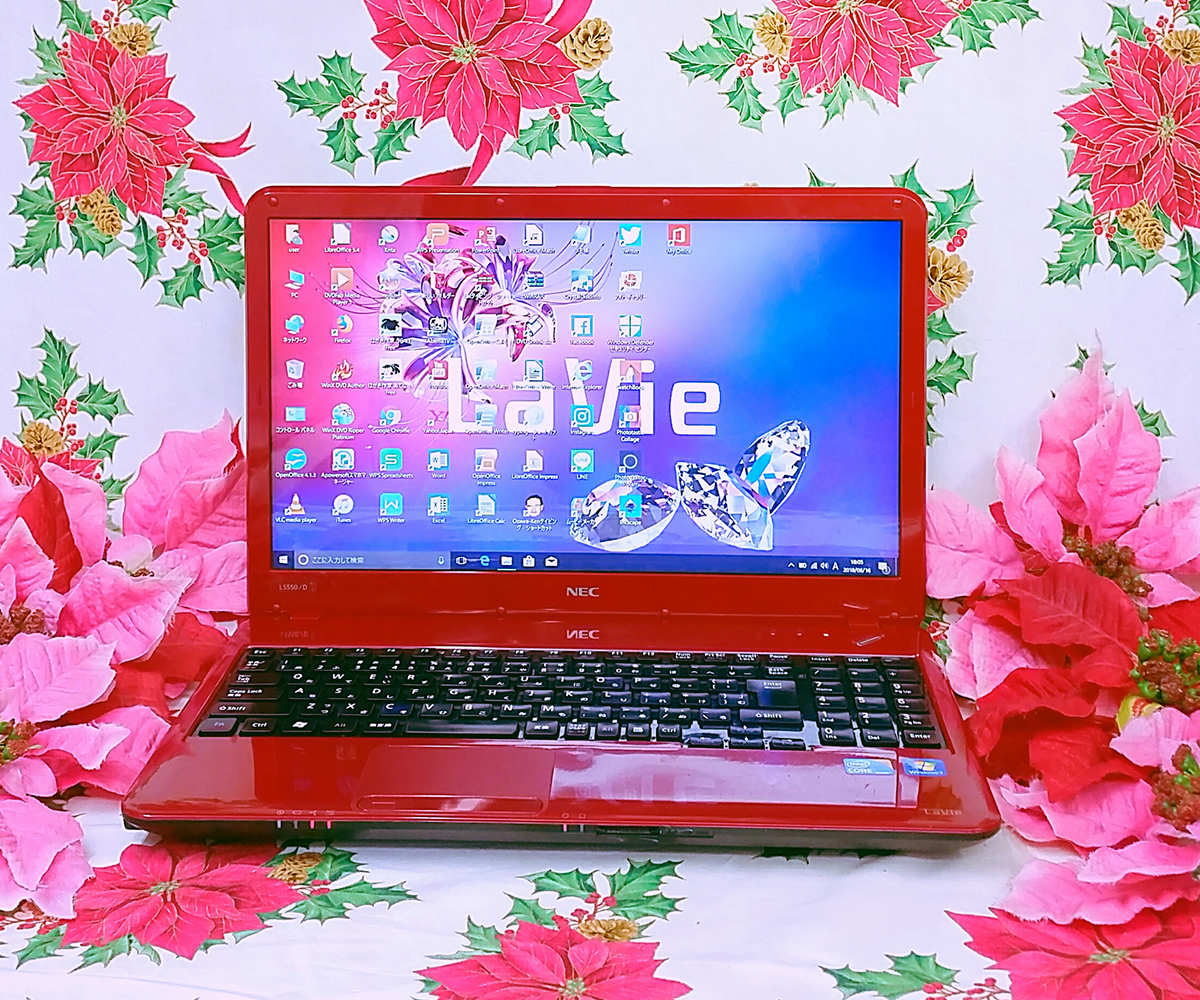 極上品/大人気/NEC LaVie/カメラ/大容量高速新品SSD256GB/高速4GBメモリ新型Windows11/DVD焼き/オフィス/ソフト多数拍卖