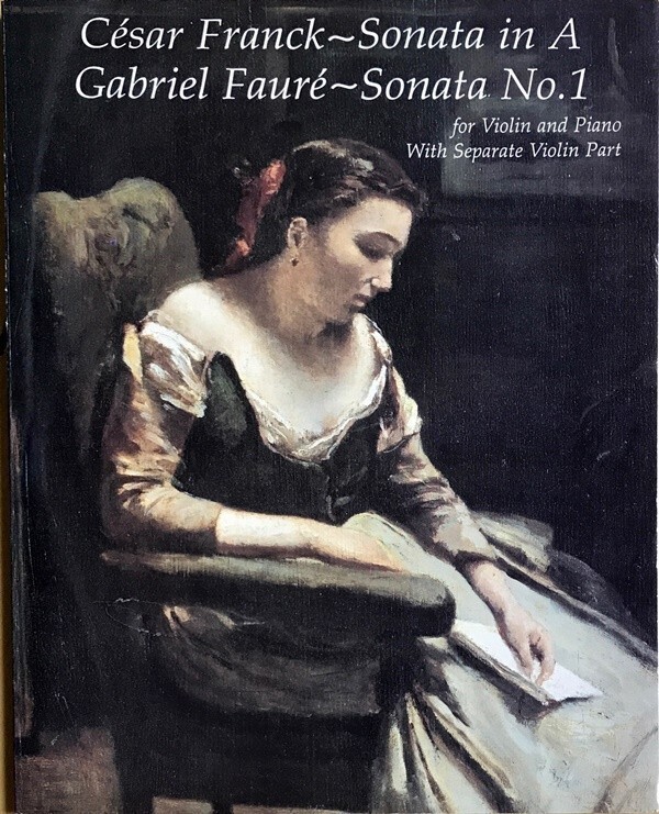 フランク ヴァイオリン・ソナタ イ長調, フォーレ ヴァイオリン・ソナタ 第1番 (ヴァイオリン+ピアノ) 輸入楽譜 Franck Faure Sonata 洋書拍卖