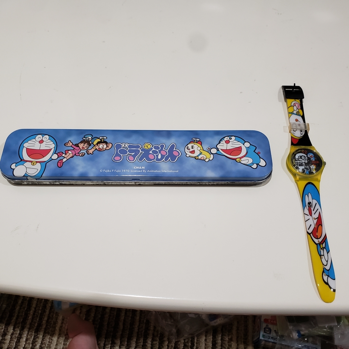 新品 未使用 ドラえもん 腕時計 レトロ のび太 ドラミちゃん 藤子・F・不二雄 昭和拍卖