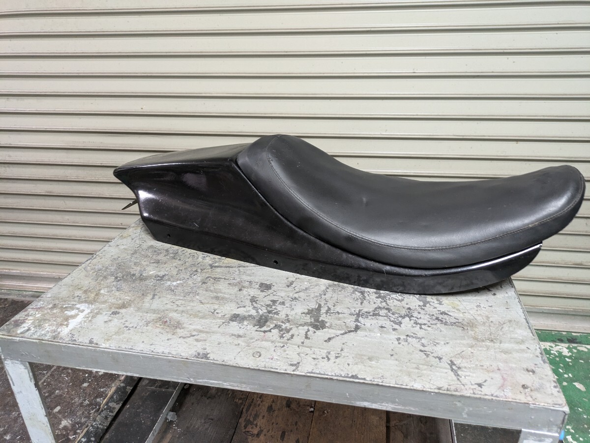 XL1200 883 スポーツスター SR400 500 TW 本格トラッカーシート ダートラ ストリート カスタム xlh XR 当時物 90年代拍卖