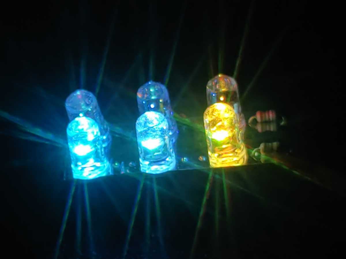 LEDユニット レインボー 24V 点滅 角マーカー マーカー アンドン デコトラ トラック 10個セット拍卖