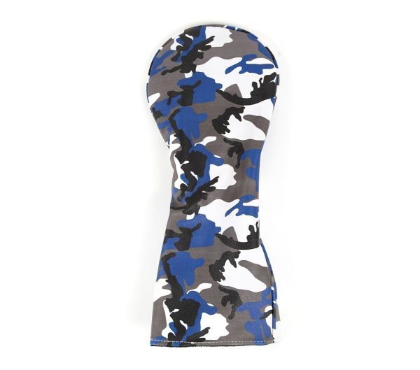 【未使用】 ドライバー用(460cc対応)ゴルフヘッドカバー 迷彩青 拍卖