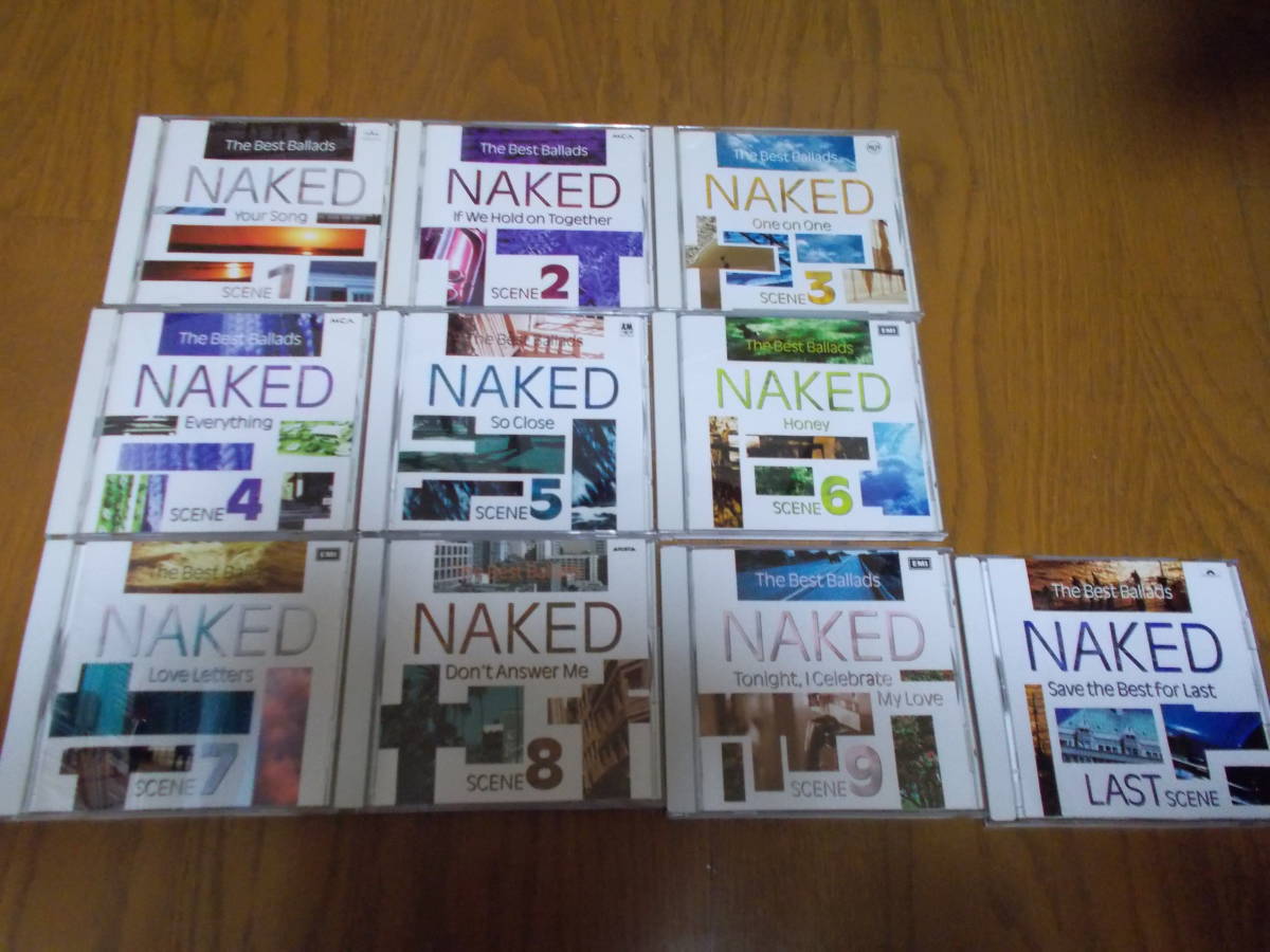 ネイキッドーザ・ベスト・バラッズ 10本セット the best ballads naked拍卖