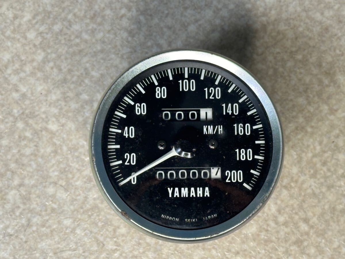 ★彡 RD350 RD250 200Km スケール スピードメーター 純正未使用拍卖