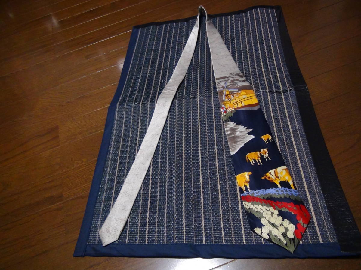 TIE LANDのネクタイ シルク100%!。拍卖