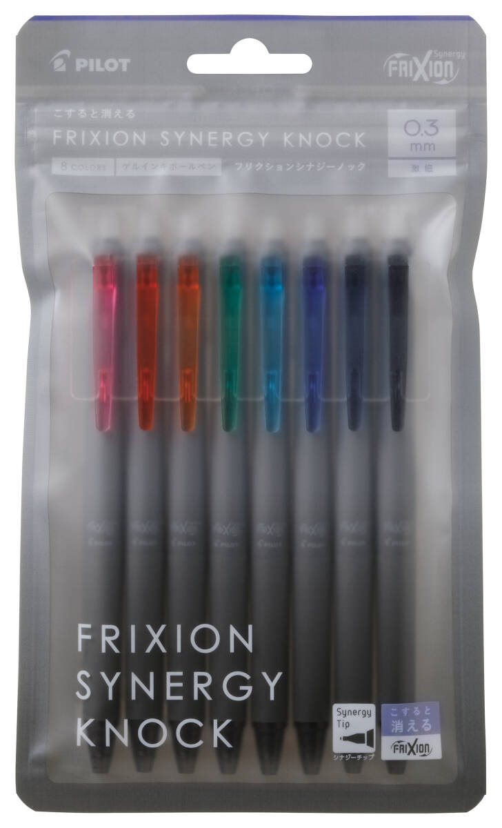 ★☆PILOT フリクションシナジーノック0.3mm 8色 LFSK-13-8C 新品☆★拍卖