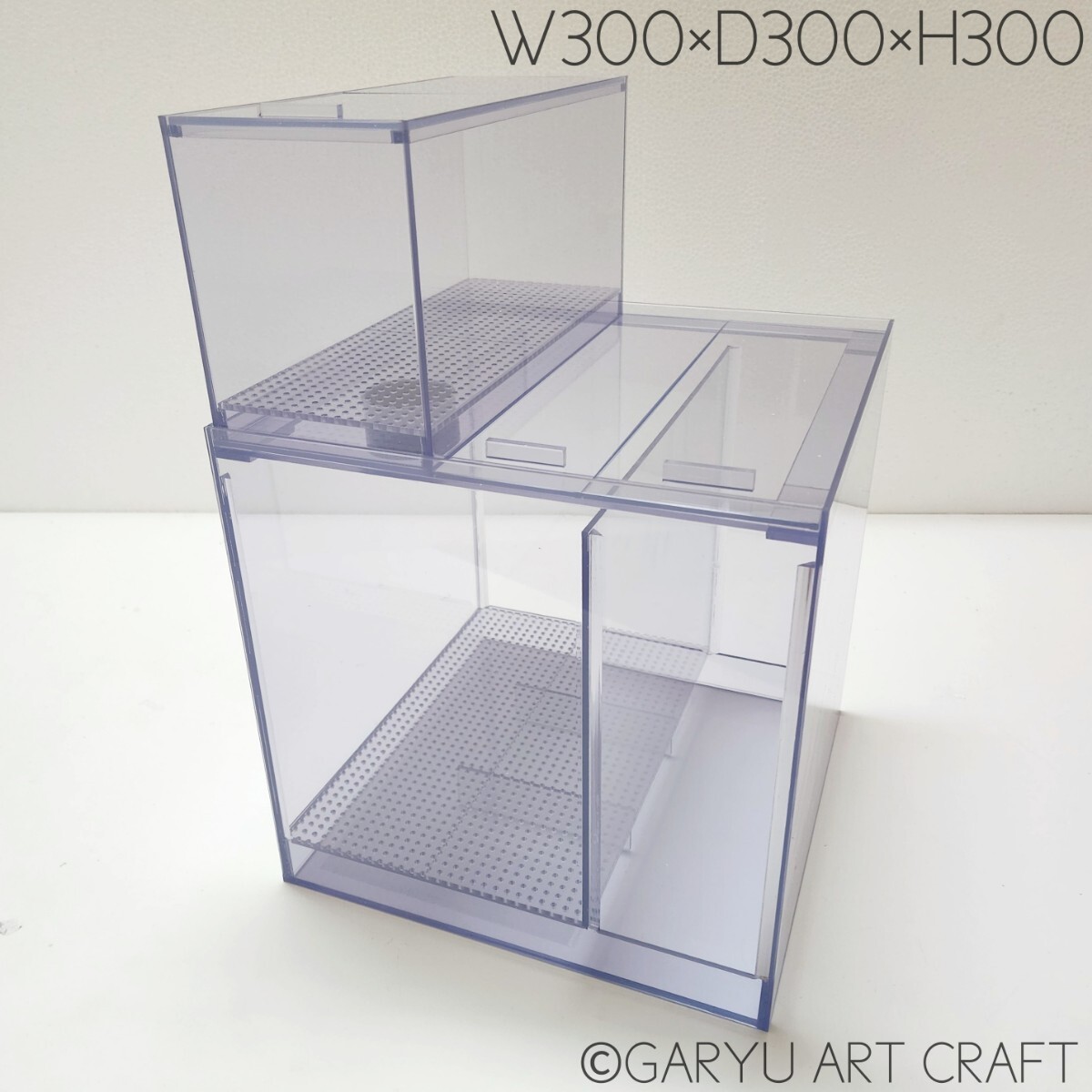 □国産2層式濾過槽□W300×D300×H300□CUBE BASIC-MODEL□GARYU ART CRAFT□ オーバーフロー水槽用□ウールボックス等完備□拍卖