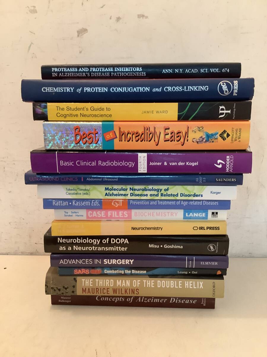 ★a669 洋書 医学関連本 まとめて15冊 医療 アルツハイマー 脳神経 治療 臨床 1Gb7拍卖