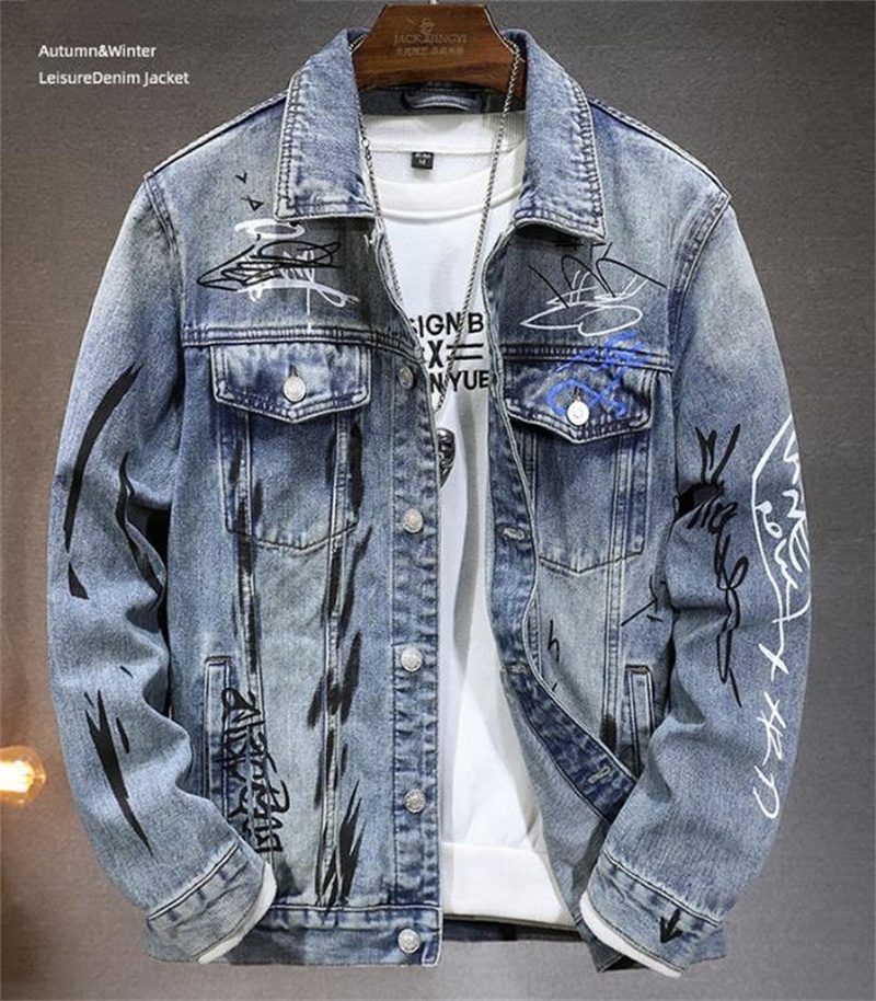 デニムジャケット 新品・メンズ ジージャン ジャンパー ブルゾン gジャン バイクジャケット 作業服 春秋用【DS2406#】ブルー L拍卖