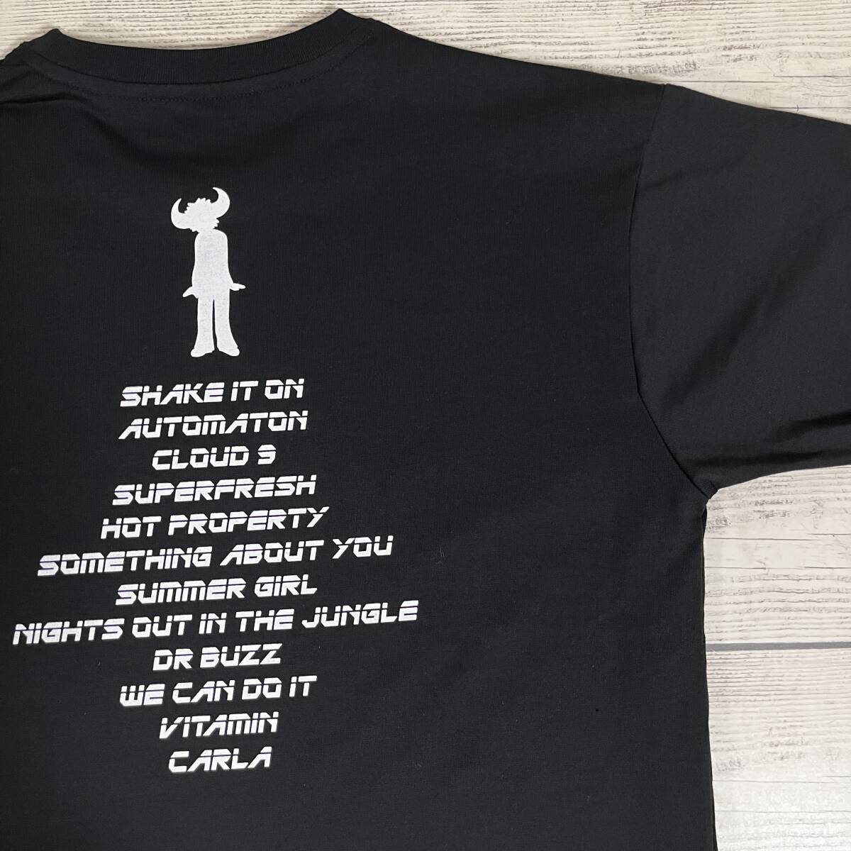 ★ Jamiroquai (ジャミロクワイ) ★ Lサイズ スペースカウボーイ 半袖Tシャツ 黒色 FUNK ジェイ・ケイ アシッドジャズ (タグ付き未着用品)拍卖