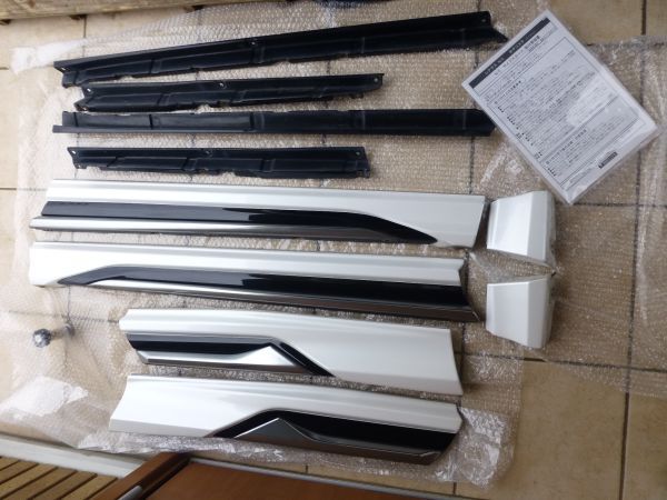 LEXUS 10 15 NX F SPORT PARTS 純正 オプション MODELLISTA モデリスタ サイドスカート サイド ドア パネル カバー スポイラー 085拍卖