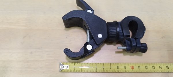 ③ライト取り付けラック 懐中電灯 ライトクリップ 回転 フロントライトマウント拍卖