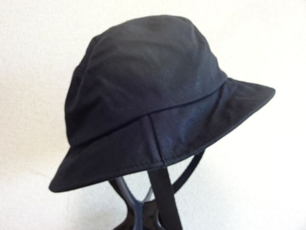 ∞ SMELLY ∞ レディース・ガールズ 黒色帽子 紐付 バケットハット サイズ57cm キャップ 帽子 URBAN RESEARCH拍卖