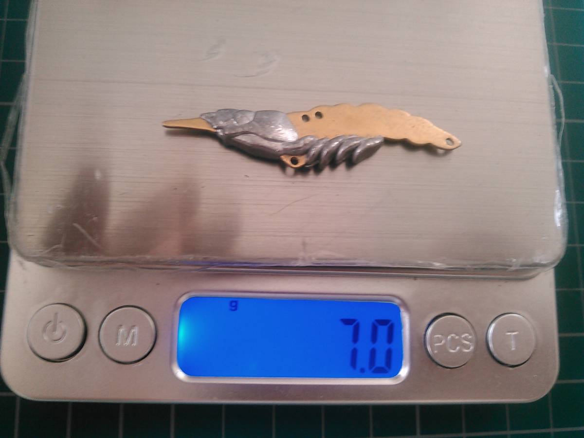 エビの メタルバイブ ブランク 7g 検) 根魚 メバル シーバス チニング ブラックバス 野池 ブルーギル クラッピー ニゴイ ハゼクランク 拍卖