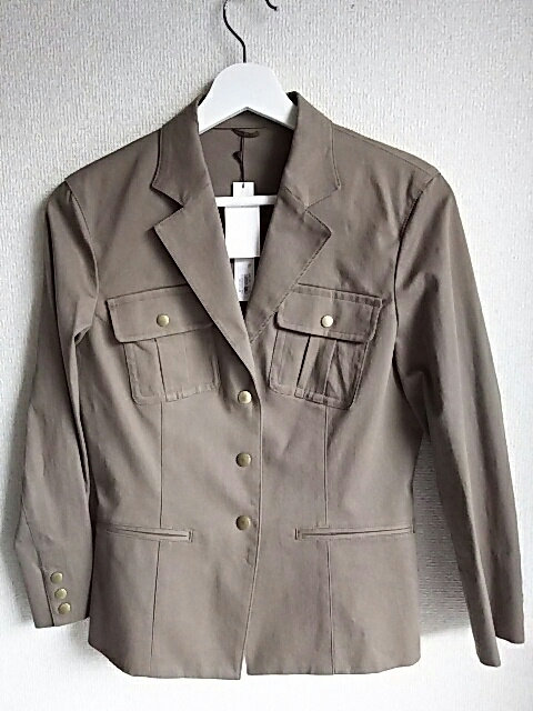 未使用タグ付き●ANAYI●アナイ ジャケット 日本製 ブラウン カーキ 28,350円 拍卖