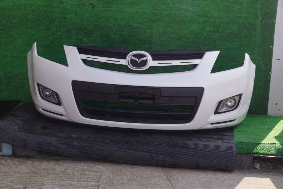 マツダ MPV LY3P フロントバンパー ホワイト拍卖