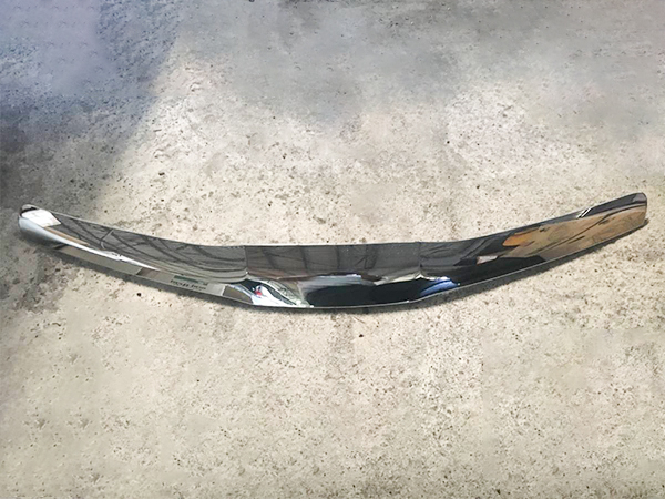 トヨタ 純正 アルファード 後期 オプション ボンネット トップ モール フード スモーク メッキ グリル タイプゴールド 20 25 検 ホイール拍卖