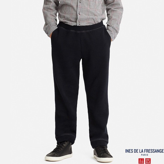 【新品・110・ネイビー】ユニクロ×イネス キッズ KIDS フレンチテリーパンツ 105-115 100 110 ジャージ スウェット パンツ 紺拍卖