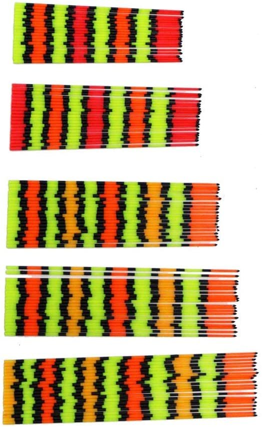 訳あり へら浮き用 色塗り パイプトップ 1.5-1.0mm 8~12cm 25本拍卖