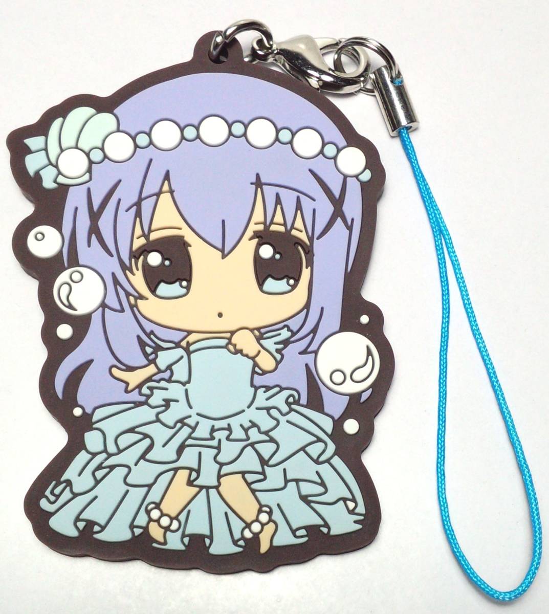 チノ(SD・マーメイド風ドレス) ご注文はうさぎですか??×ローソン オリジナルイラストラバーストラップ ローソン限定 郵送無料拍卖