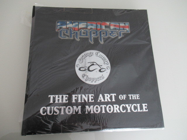 革製カバーの豪華本:AMERICAN CHOPPER / THE FINE ART of THE CUSTOM MOTORCYCLE 新同品拍卖