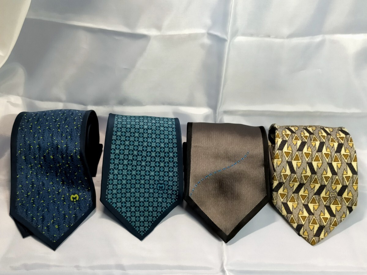 ネクタイ schon ミラ・ショーン 4本セット シルク100% イタリア製・拍卖
