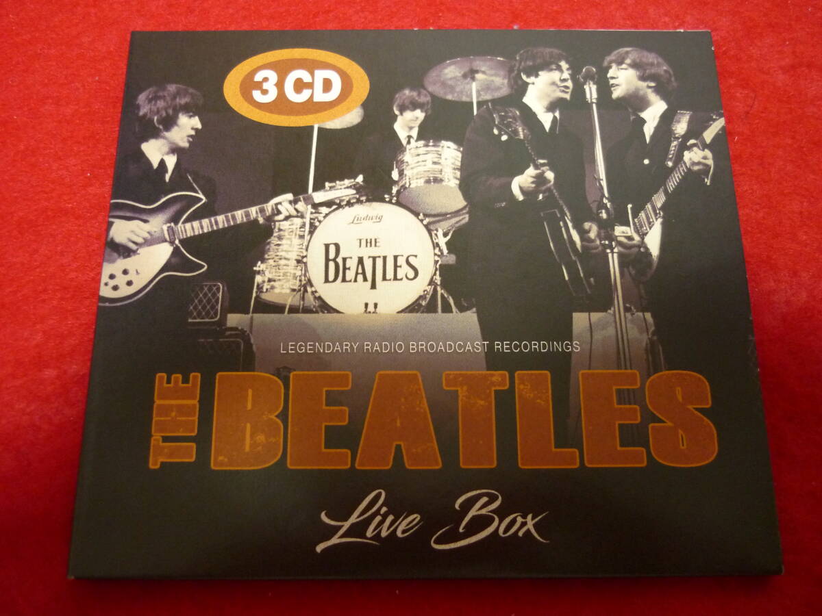 THE BEATLES/LIVE BOX★ザ・ビートルズ/ライヴ・ボックス★輸入盤CD/3CD/紙ジャケ/全71曲/JOHN/PAUL/GEORGE/RINGO拍卖
