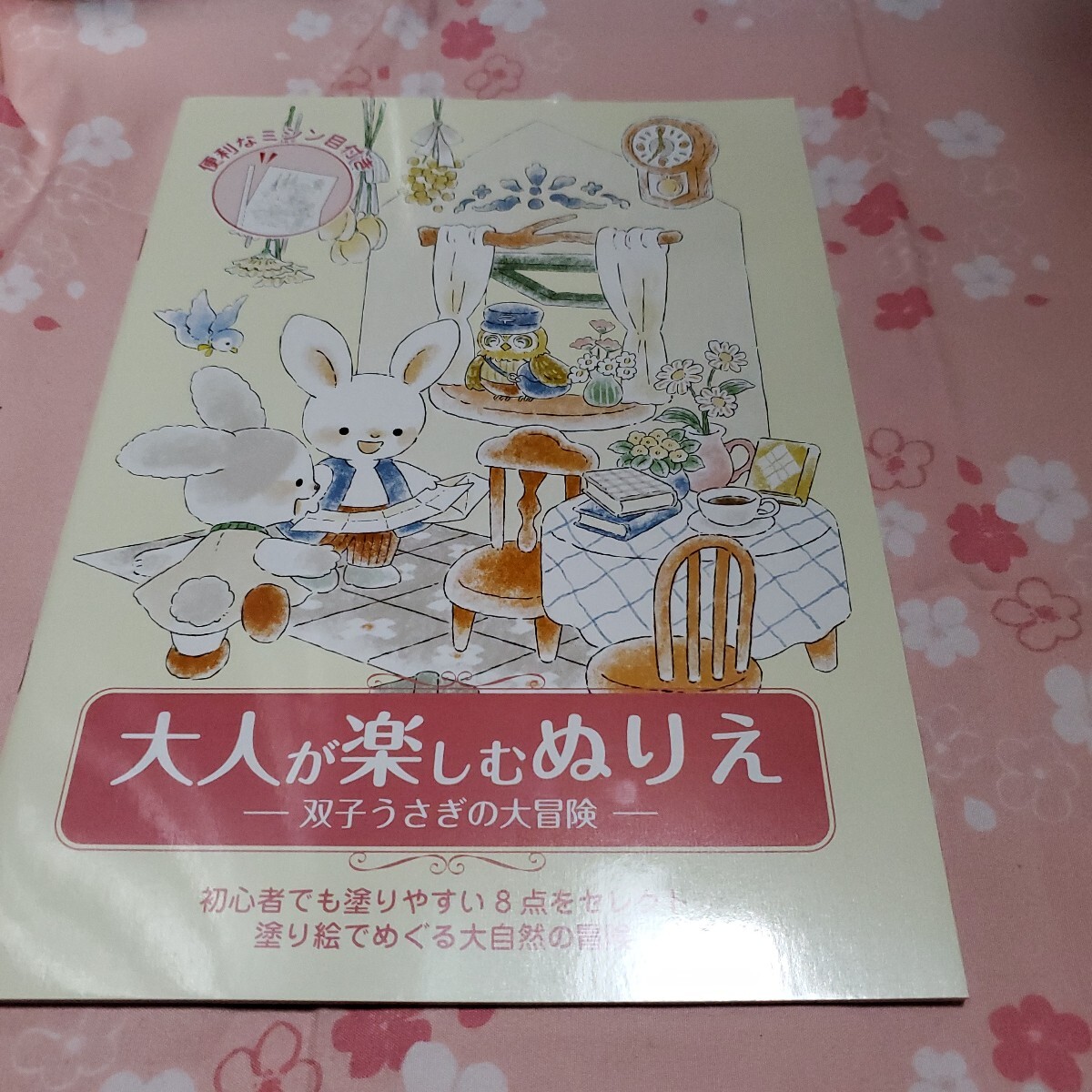 大人が楽しむぬりえ/うさぎ拍卖