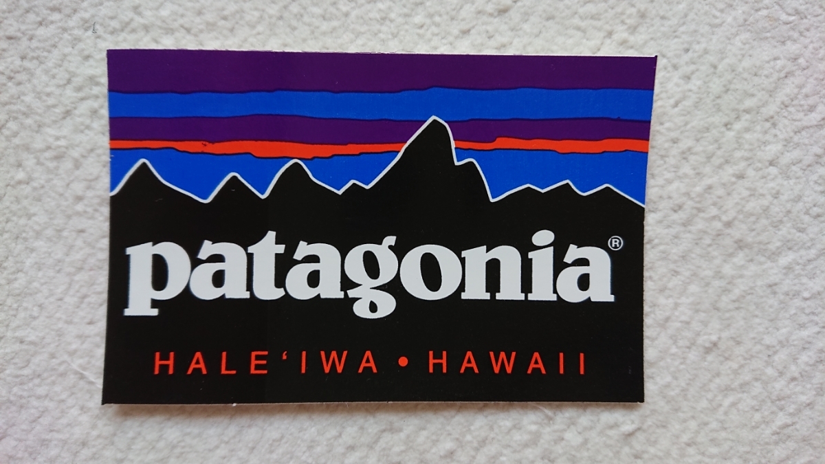 ★新品 patagonia パタゴニア パタゴニアステッカー Hawaii HALE'IWA拍卖