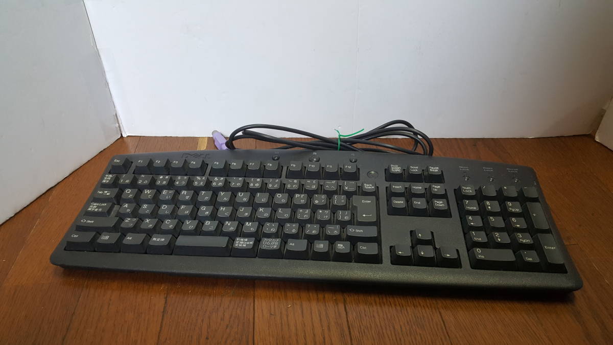 【PC周辺機器】 Dell Keyboard デル PS2 キーボード 動作未確認 ジャンクにて拍卖