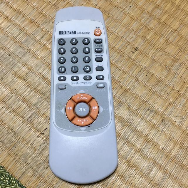 【家電】 リモコン 赤外線 発光確認済み I O DATA LCD-TVC1W拍卖