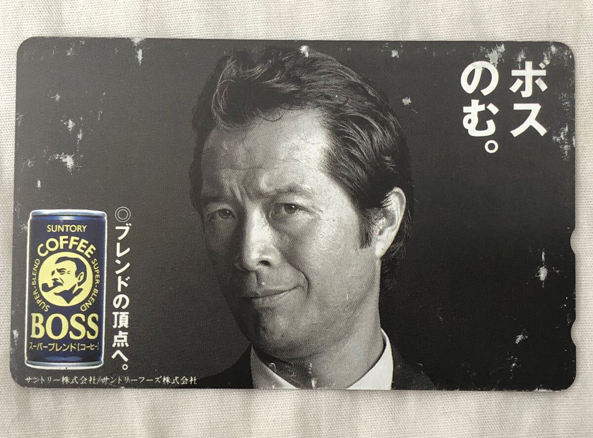 矢沢永吉 BOSS ボス テレホンカード 50度数 未使用拍卖