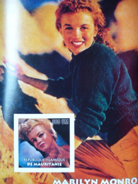 モーリタニア切手『マリリン・モンロー』2003 無目打 A拍卖