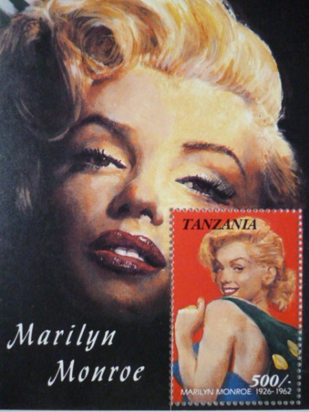 タンザニア切手『マリリン・モンロー』拍卖