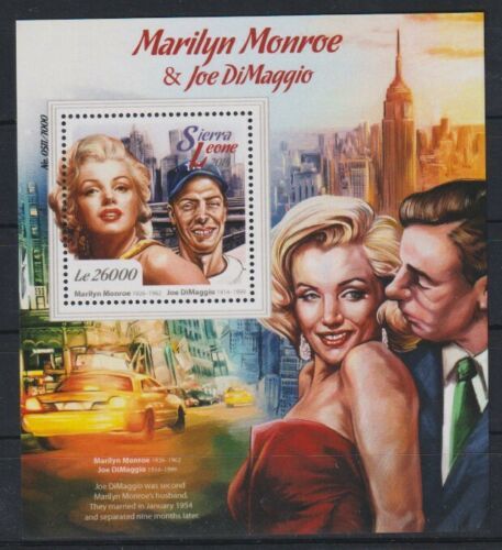 シエラレオネ切手『マリリン・モンロー』2015拍卖