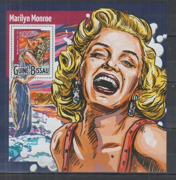 ギニアビサウ切手『マリリン・モンロー』大シート 2015拍卖