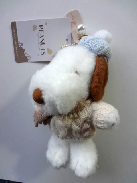 【ウインターセール 発送方法限定】 【廃盤】 USJ 限定★スヌーピー/ぬいぐるみ キーチェーン/2022年 WINTER クリスマス 2022★送料600円拍卖