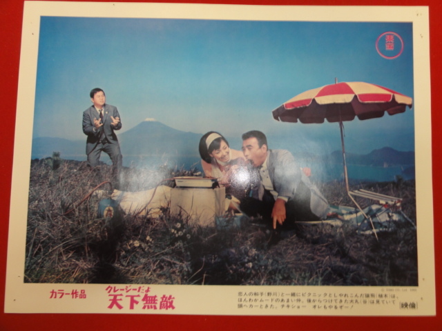 93024『クレージーだよ天下無敵』ロビーカード クレージーキャッツ 植木等 谷啓 野川由美子 ハナ肇 北あけみ 北あけみ 高橋紀子拍卖