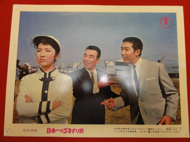 93116『日本一のゴマすり男』ロビーカード 植木等 浜美枝 吉川満子 犬塚弘 東野英治郎 藤田まこと 中尾ミエ クレージーキャッツ拍卖