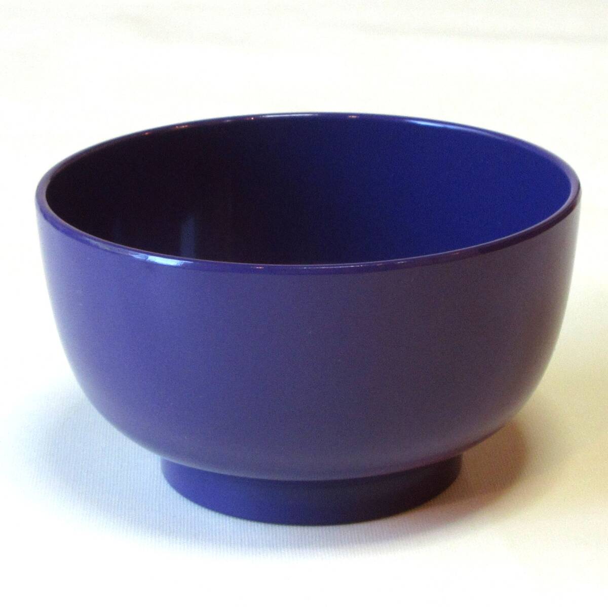 ★和にも洋にも多用途に♪★会津塗 カラー汁椀 パープル★ 送料無料!拍卖