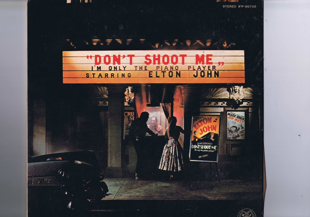 盤良好 Elton John Don't Shoot Me I'm Only The Piano Player ピアニストを撃つな エルトン・ジョン インサート ブックレット付 IFP-80705拍卖