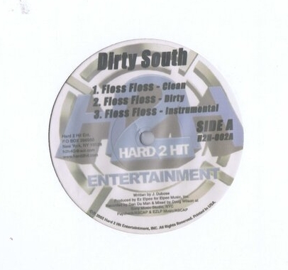 盤質新品同様 US盤 12inch Dirty South / Floss Floss H2H-002拍卖