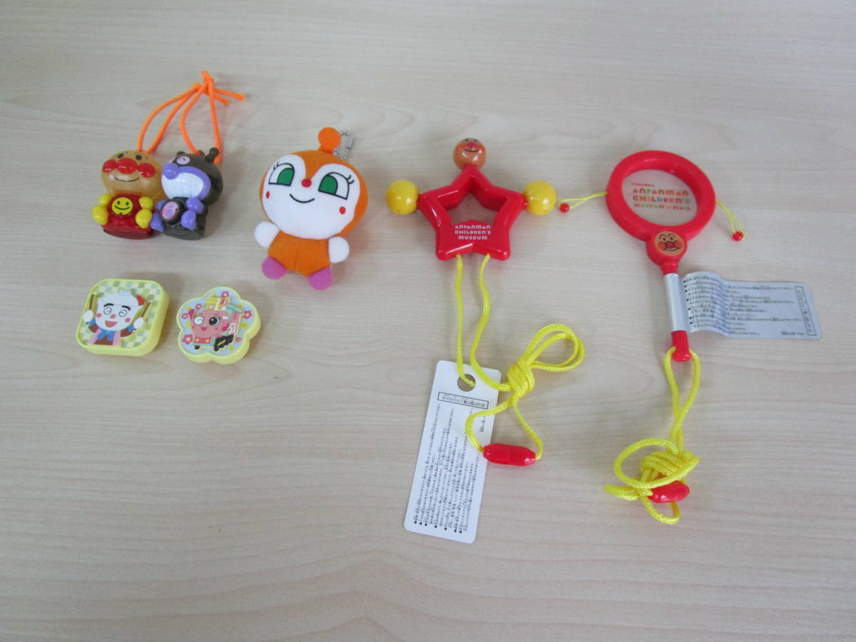 748 アンパンマン スイッチライトマスコットキーホルダー アンパンマンミュージアム ドキンちゃんぬいぐるみキーホルダー など 7個セット拍卖