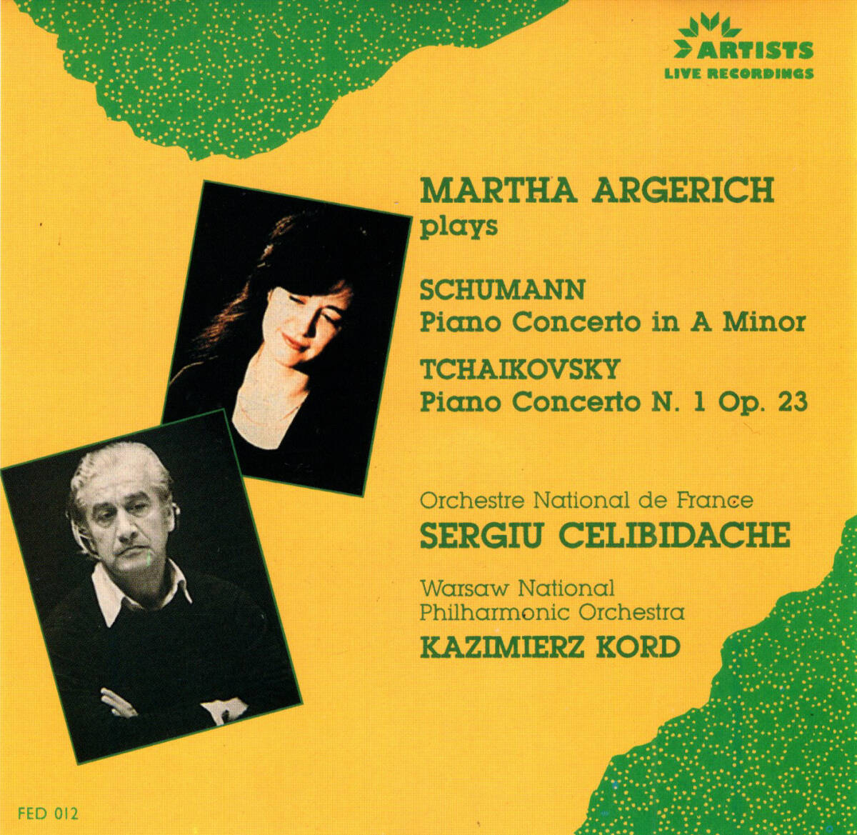 ■S.チェリビダッケ / M.アルゲリッチ / Celibidache : ARGERICH / SCHUMANN / TCHAIKOVSKY■拍卖
